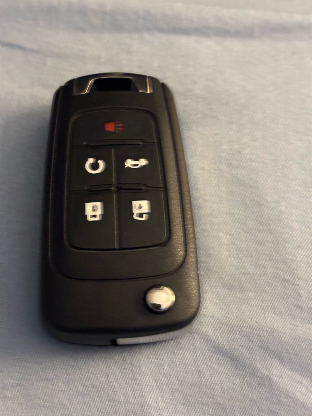 Black Car Key Fob Remote - Replacement Keyless Entry
